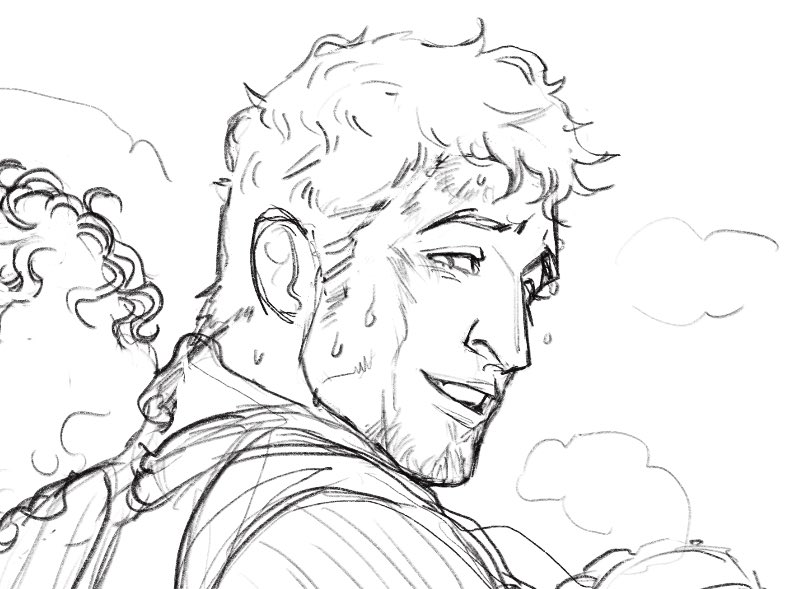 (wip) help cute Alistair with the helmet hair hath bewitched me