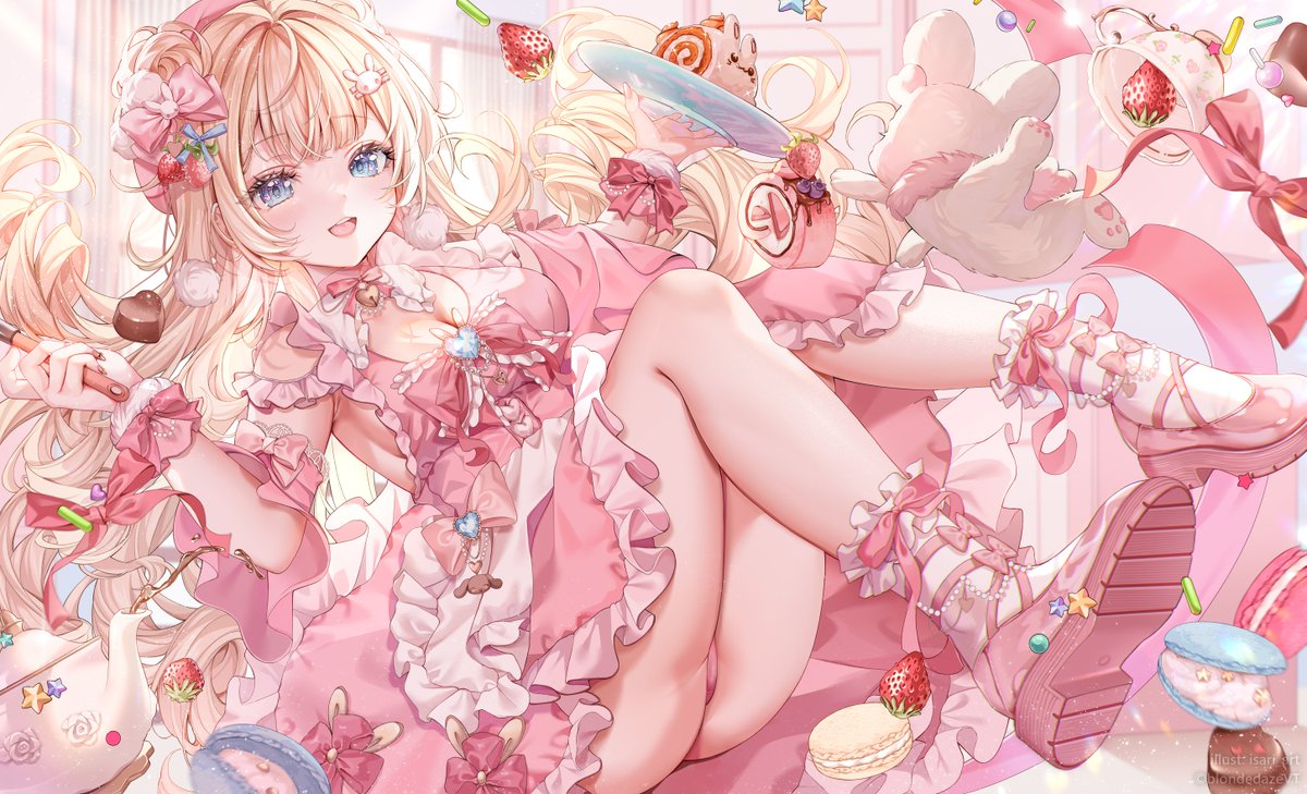 Isari_art's tweet photo. Hi hi! I’m Isari! Freelance anime illustrator!
I really love drawing hot girls and pretty vtubers! 

#PortfolioDay https://t.co/dEhhckZUI6