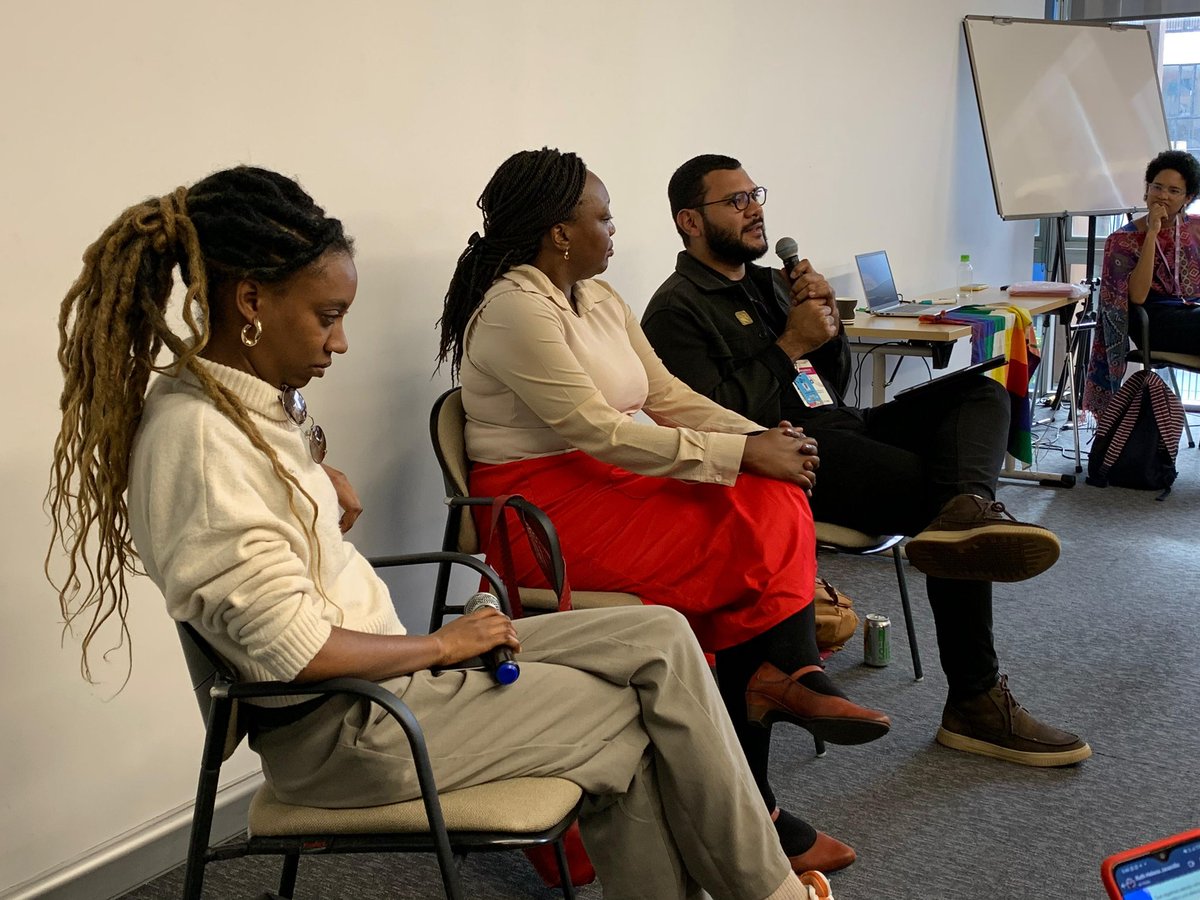 BAM_Bogota's tweet photo. #BAMNow | Representantes de entidades culturales y eventos audiovisuales, dialogan sobre estrategias para prevenir y detectar situaciones de violencia de género y discriminación en el ámbito cultural y audiovisual durante #BAMQuince https://t.co/wAy7vpJ7XE
