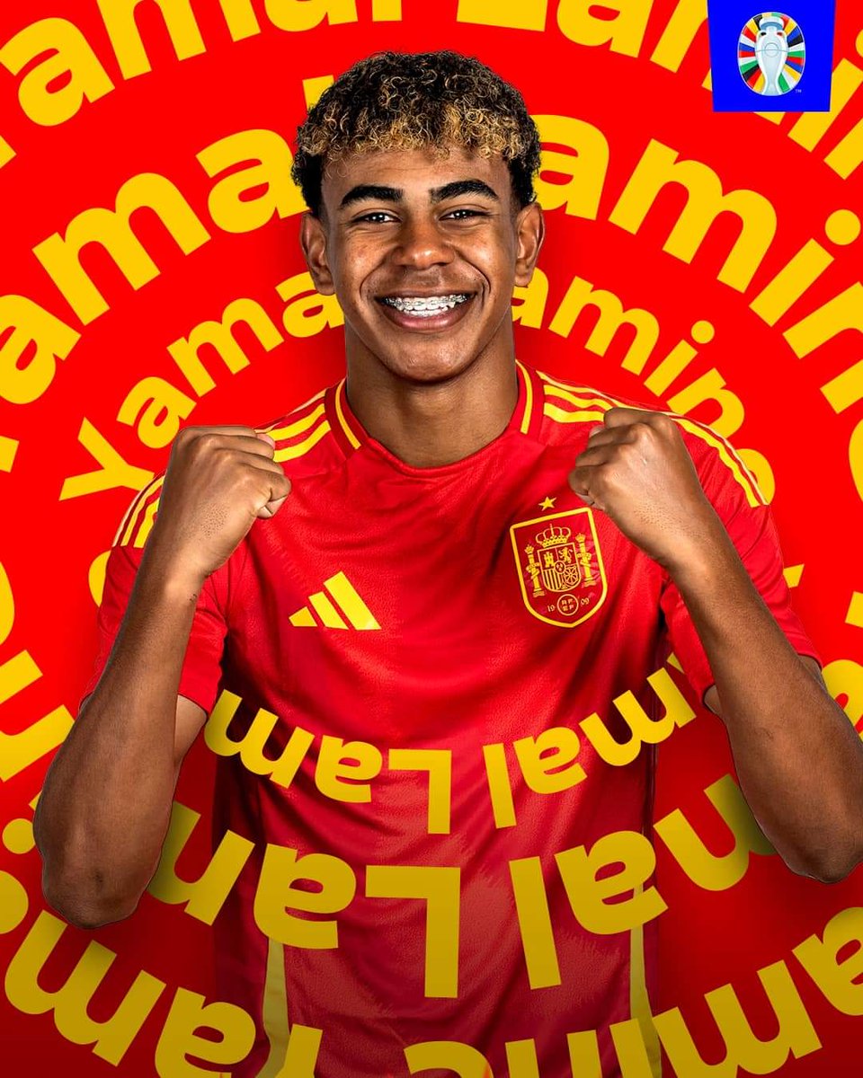 roan_fm's tweet photo. Lamine Yamal becomes the youngest ever player to score at the Euro Championships! https://t.co/i4WJa5ObtB