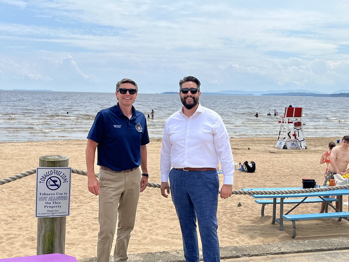 Jones_Assembly's tweet photo. When in the #NorthCountry, you eat #Michigans! Glad to show @JonRivera149 this #NorthCountry delicacy during #MichiganMonth at Gus' Red Hots Diner, Pizzeria, & Sub Shop. After, we went across the street & checked out the City of Plattsburgh Beach on this beautiful day! βοΈποΈπ https://t.co/csGDPWkFHV