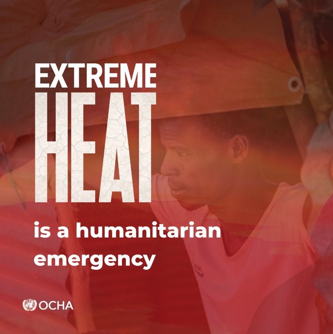 So far this year, heatwaves have claimed hundreds of lives around the world.

We cannot accept a future where the rich are protected in air-conditioned bubbles, while the rest of humanity is lashed by lethal weather.

We need bold &amp; decisive #ClimateAction. Now.