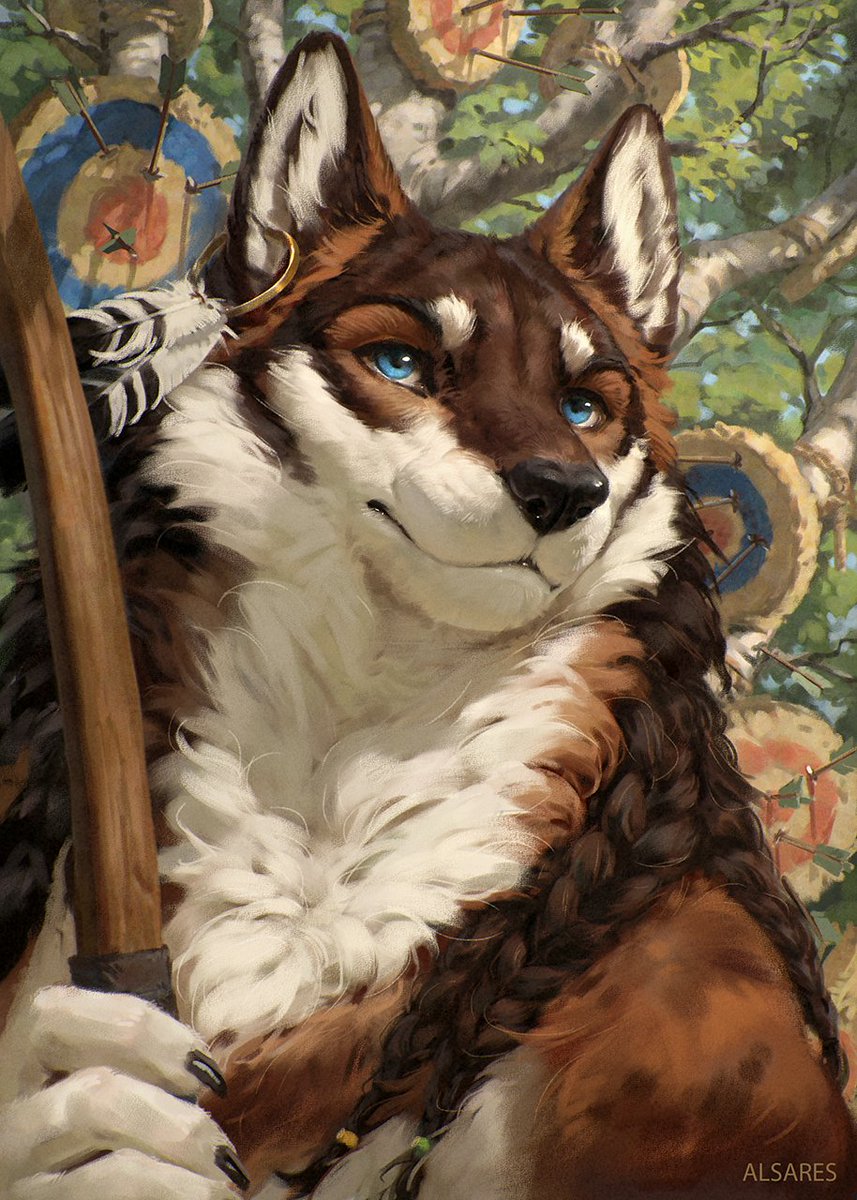 AlsaresLynx's tweet photo. Hey #PortfolioDay!  
I'm Alsares, a freelance illustrator and anthro artist. And I love drawing your cool characters and ideas https://t.co/MZHLOfnINT