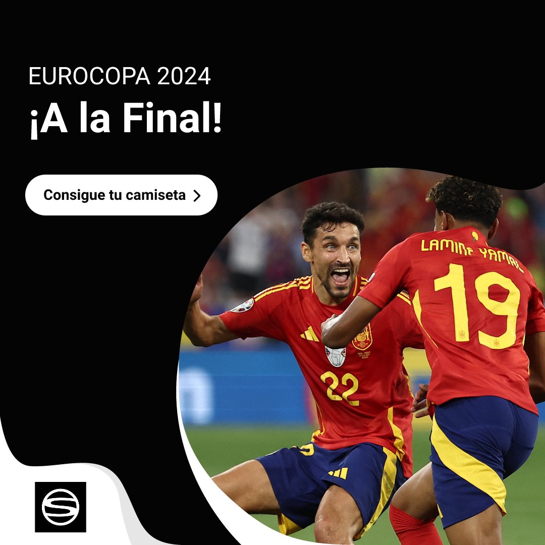 ¿No te lo dijimos?. La camiseta será de coleccionista.
¡A la final!!!!!!. Compra ahora tu camiseta y recíbela en 24/48 horas en la península. Se están acabando.
soccerfactory.es/es/productos-o…