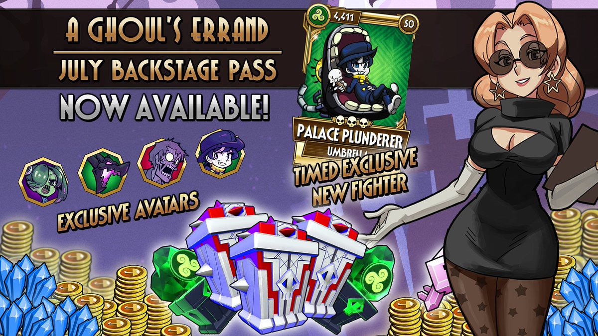 A GHOUL'S ERRAND Backstage Pass!