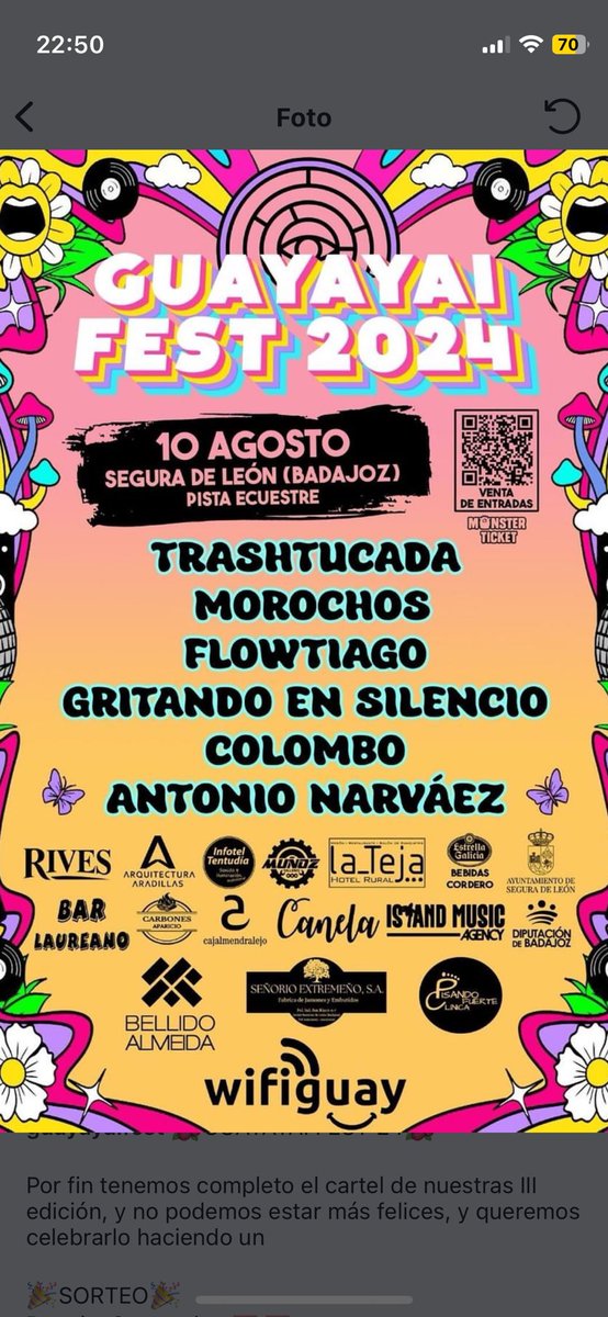 !!!!!Pídeme tu entrada!!!