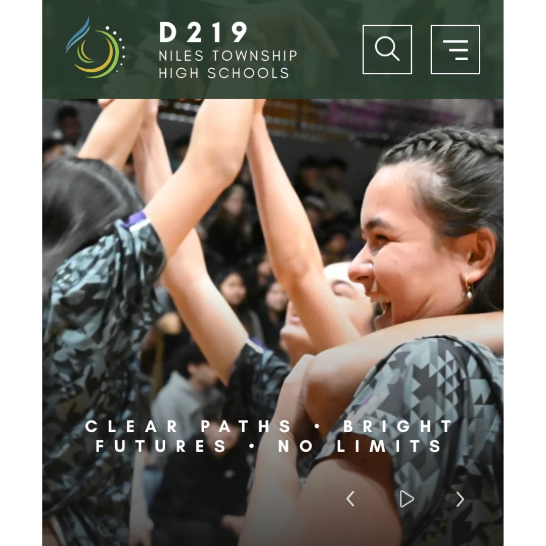 Introducing the new D219 website! We are excited to kick off this first part of a multiphase website redesign project and we look forward to bringing you more engaging content. Please check out our new site: niles219.org and share your thoughts:
niles219.org/website-feedba…