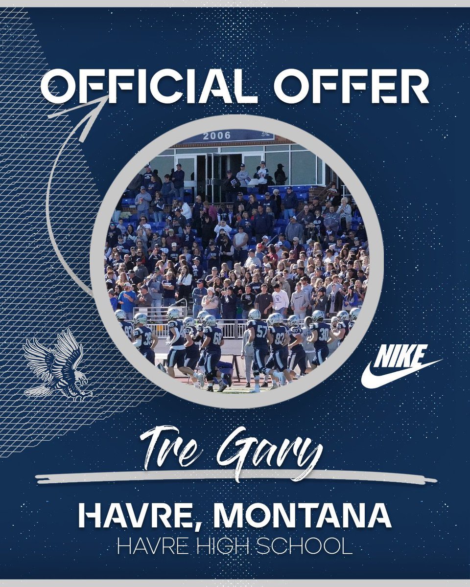 Really excited to announce my second offer!! Thank you <a href="/RMcCarvel/">Russell E McCarvel</a> <a href="/BlueHawkFB/">Dickinson State Football</a>