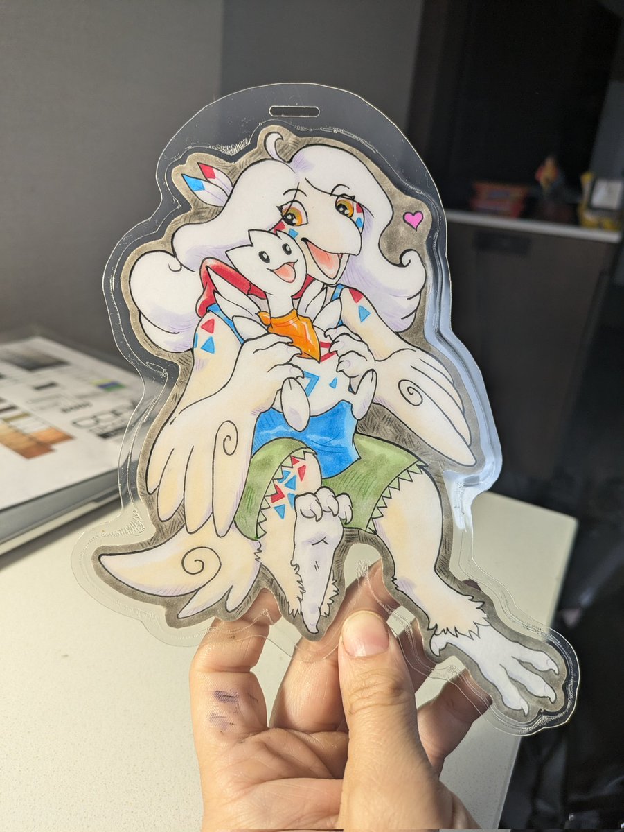 Wooperworks's tweet photo. (1/2) Anthrocon day 1! It was nice to be back 😁 Seems like I only go once every 2 years, so it's extra special when I get to see my PA friends 💕
#Anthrocon2024 #Anthrocon #furryart #furrycommission #furryartist #furryarwork #pokemonart #conbadges #anthroart #furryfanart https://t.co/01iykF4oIn