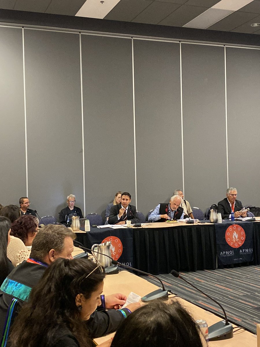 viraniarif's tweet photo. Thank you Chief Picard and the AFNQL for the warm welcome. I appreciate the productive discussion that will allow us to build on the progress in upholding Indigenous rights regarding child welfare, implementing UNDA and protecting the rights of First Nations in Quebec. https://t.co/yNv7pzRa3c