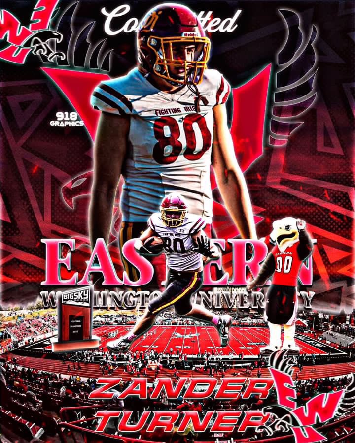Excited to say I have committed to Eastern Washington University to play football. #AGTG #GoEags #rollirish #comitted