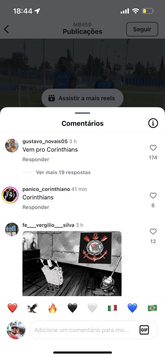 mgontijo_'s tweet photo. A Fiel já invadiu o insta do Balotelli ! https://t.co/PofdJxzCoD