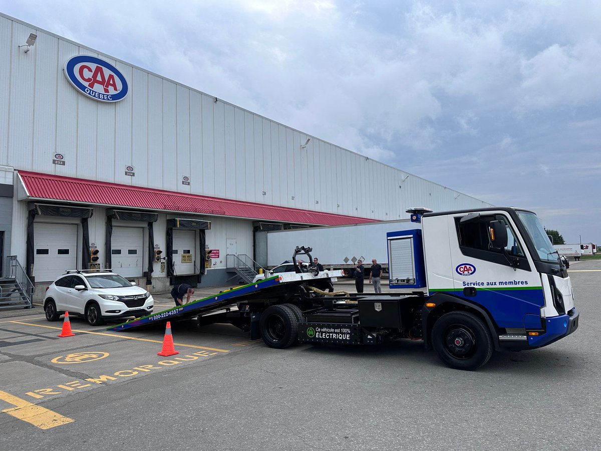 Mario Asselin (@marioasselin) on Twitter photo C’est avec fierté que <a href="/CAA_Quebec/">CAA-Québec</a> nous a présenté le tout premier camion de remorquage 100% électrique de l’entreprise @LionElectricCo. J'étais heureux d'accompagner <a href="/mathieu_lemay/">Mathieu Lemay</a> (adjoint parlementaire du ministre de l’Environnement pour le volet électrification) et plusieurs C’est avec fierté que <a href="/CAA_Quebec/">CAA-Québec</a> nous a présenté le tout premier camion de remorquage 100% électrique de l’entreprise @LionElectricCo. J'étais heureux d'accompagner <a href="/mathieu_lemay/">Mathieu Lemay</a> (adjoint parlementaire du ministre de l’Environnement pour le volet électrification) et plusieurs