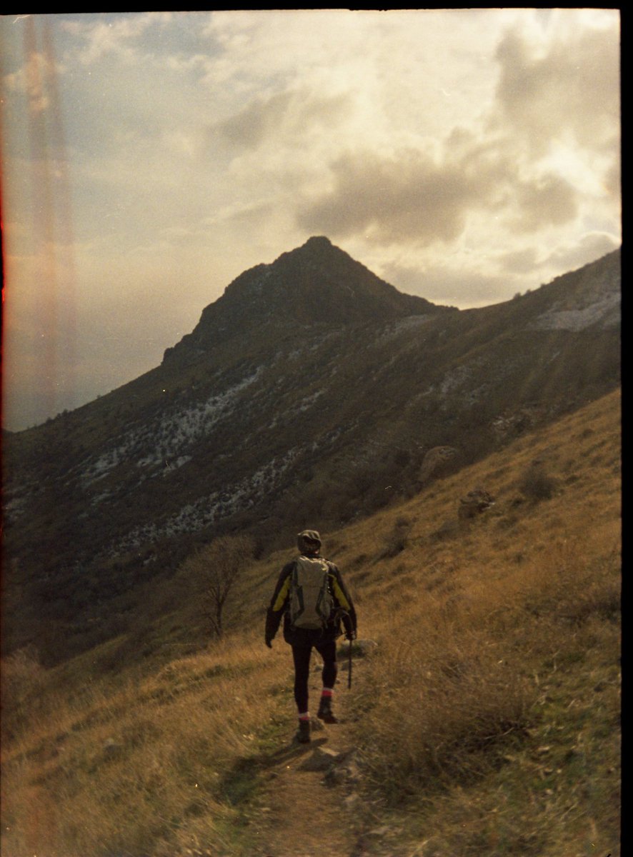 Exploring the mountains with my vintage camera. #MountainAdventures #AnalogAdventures