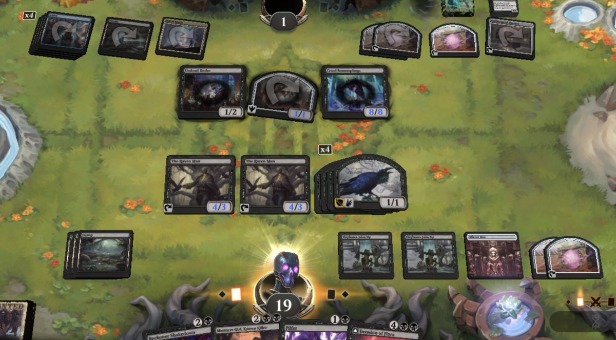 for my friends who find blue distasteful I built a very fun and friendly mono black deck. just good times with a minimal mana base. by the time it gets done people are actively requesting that I counter their spells, bounce their creatures, anything but this