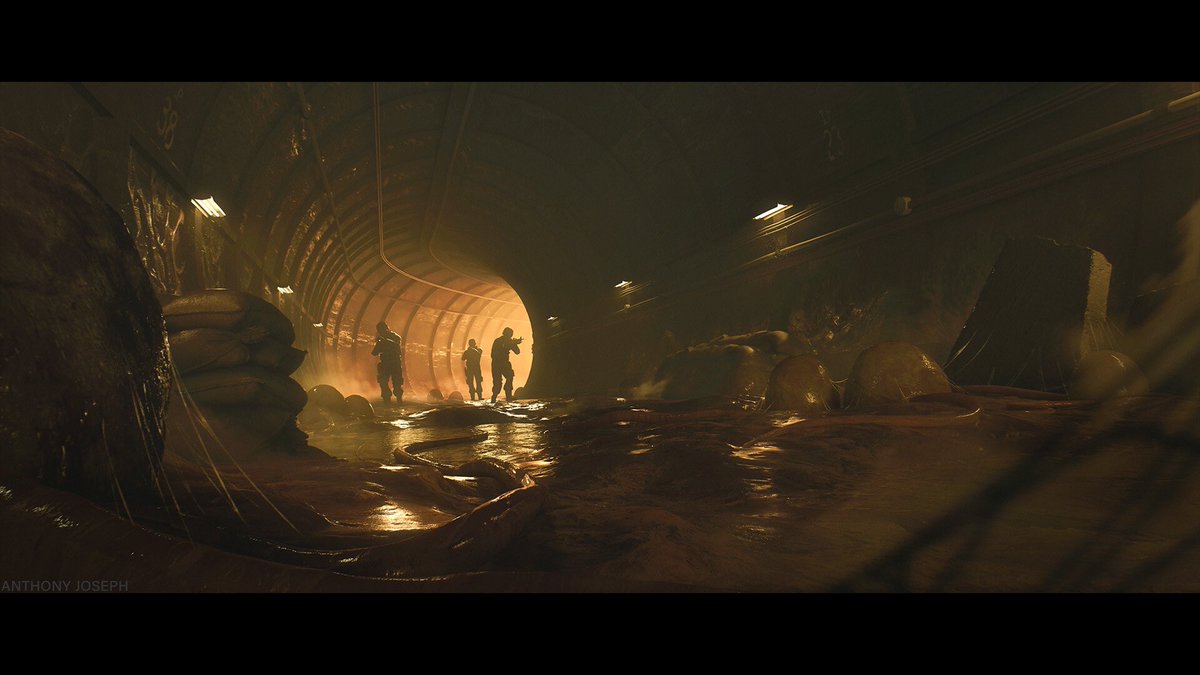 AJoseph_Art's tweet photo. Hey #PortfolioDay 

I’m a concept artist at Futurlab! I love creating moody atmospheric pieces! https://t.co/qpuA1dY1C7