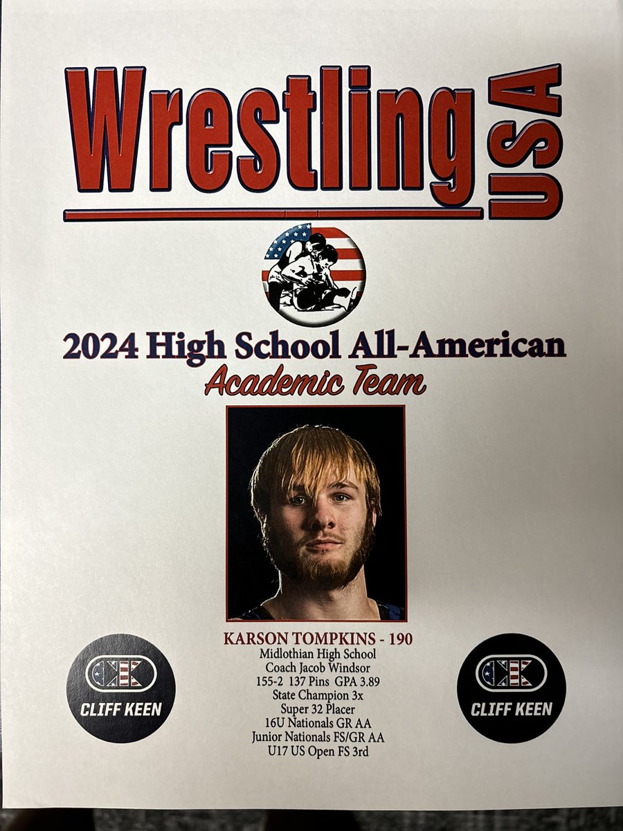 Midlothian HS Wrestling tweet media