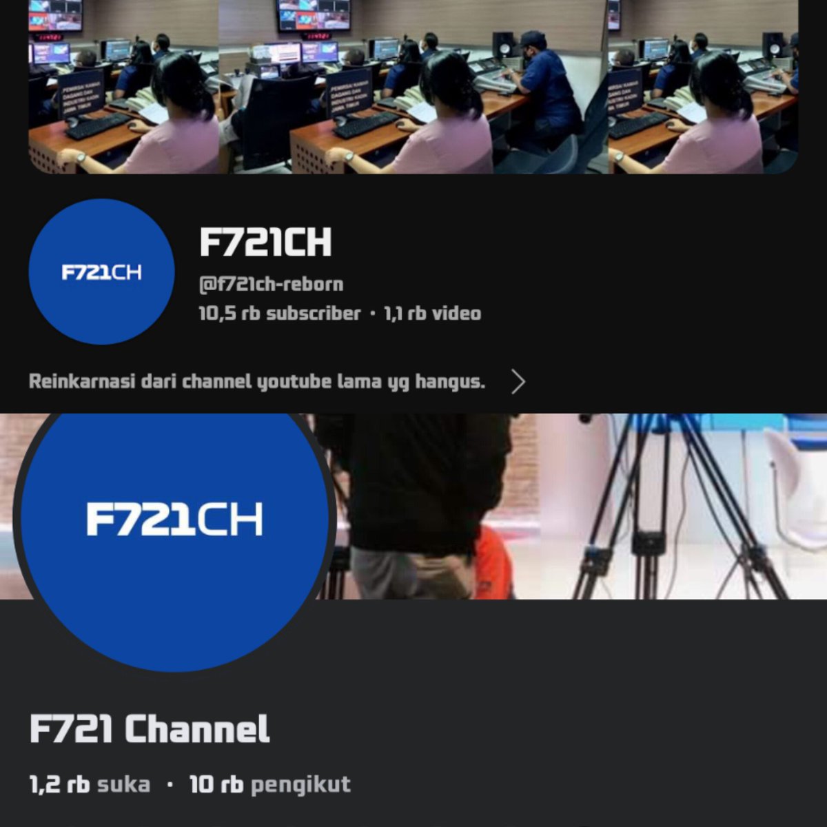 f721_ch's tweet photo. YouTube 🤝 Fanpage
10k https://t.co/lR7Vpuvb0R