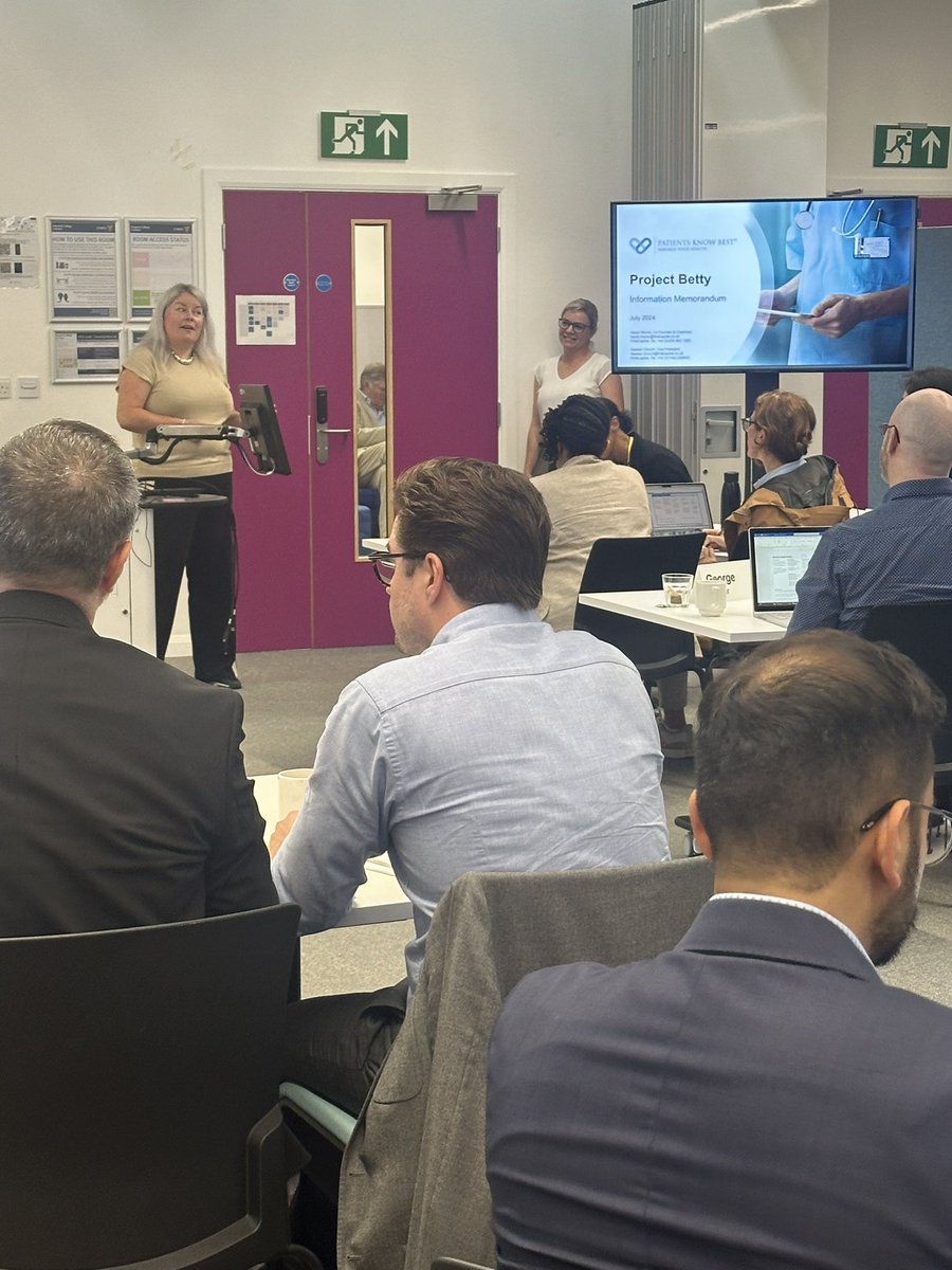 patientsco's tweet photo. A rainy day in London brightened by presenting PKB’s story to MBA students at @imperialcollege Great questions! Thank you for being so welcoming and engaged https://t.co/vuutWQ0u8j