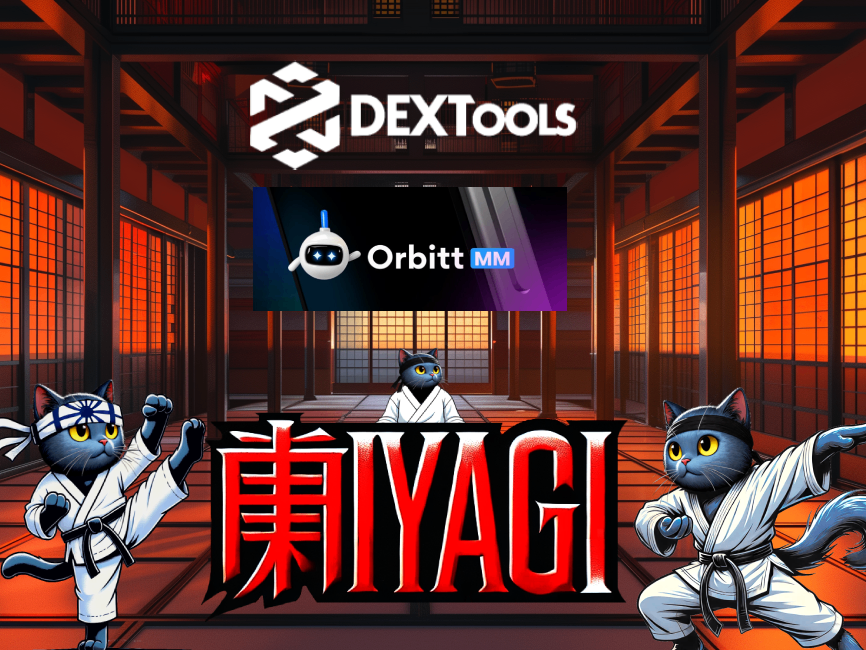 We are now officially on DEXTools!

We are partnering with MM Orbitt as a market maker!

More is on the way! We are here to stay!

$MIYAGI