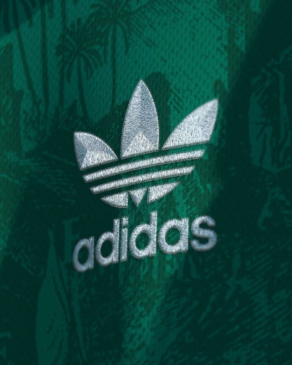 #Algerie home kit jersey, 90s Adidas style.

#LesVerts #123VivaLAlgerie #teamdz 🇩🇿