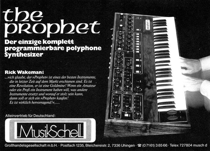 Prophet_5_10's tweet image. Prophet 5 advert from Germany

© @dame.sys.ex 

#prophet5 #davesmithinstruments #sequentialcircuits #synthesizer #analogsynth #synth #vintagesynth #sequential #prophet #prophet10 #davesmith #synthesizers #analog