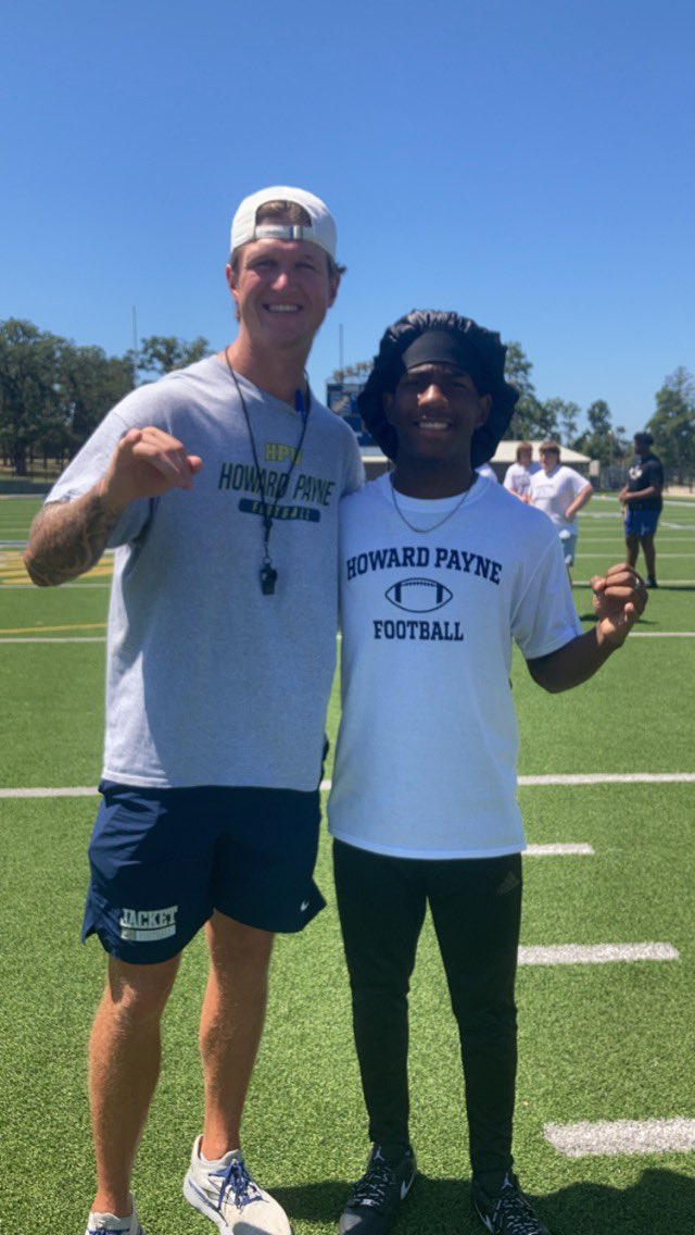 Jay Sanders (@jaysand76232184) on Twitter photo great camp, great competition, great coaches. @coachcarrollHPU <a href="/HPUFootball/">Howard Payne University Football</a> great camp, great competition, great coaches. @coachcarrollHPU <a href="/HPUFootball/">Howard Payne University Football</a>