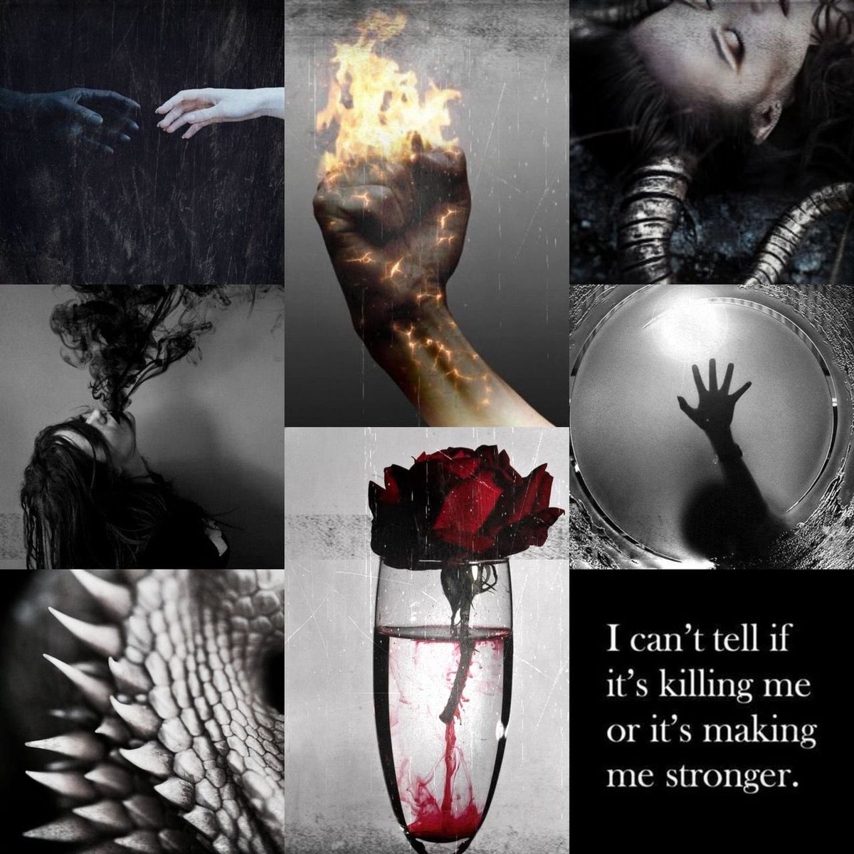 SJMoquin7's tweet photo. What’s a girl to do when normal is her only goal in life? Definitely not talk to the sleeping dragon curled inside her, fall for the handsome hunter who kills Corrupteds like her, or chase down a long-lost father who plans on ending the world. Flawed now on Kindle Vella https://t.co/ggRWh1lIU0
