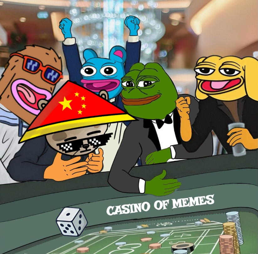 MichisonSOL's tweet photo. 🎲🌟 Before the market bounces back, #Michison and his crew—#PEPE, #BRETT, #WOLF, and that mysterious fifth member (whoops, memory lapse!)—took an epic detour to The Venetian Macao Casino. It was a wild ride, almost felt like a #Vegas  party! 🎉💰 #CasinoAdventures #CryptoCrew https://t.co/9binE5kVGB