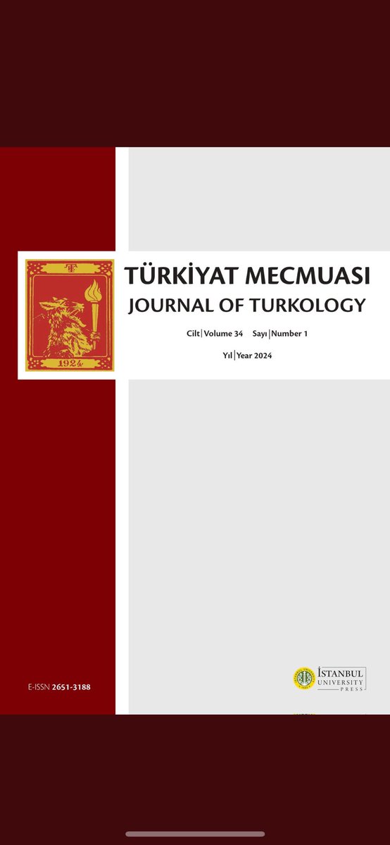 Güzel bir haber vereyim. 2025 yılında 100. yılına girecek Türkiyat Mecmuası, Haziran 2025 sayısını benim misafir editörlüğümde “Dünden Bugüne Türk-Yunan İlişkileri”ne ayırdı. Bu özel sayıda farklı disiplinlerden Türk ve Yunan bilim insanları bir araya gelecek ve iki ülke