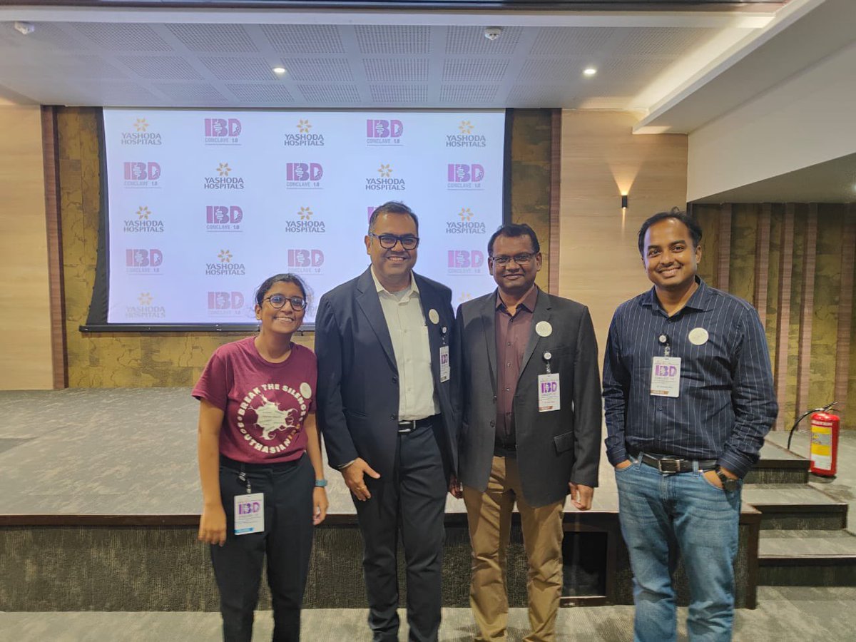 drsumitbhatia's tweet photo. Patient awareness session led brilliantly by @rebelliousgut at the recent #IBDconclave 1.0
I am so glad that finally patient voice is being heard in 🇮🇳 academic meets
Time to recognise patients as partners!!
@southasianIBD @ownyourcrohns @Drkiranpeddi @ibdesis @DrAnuraagJ https://t.co/Wx4Sf5PJwq