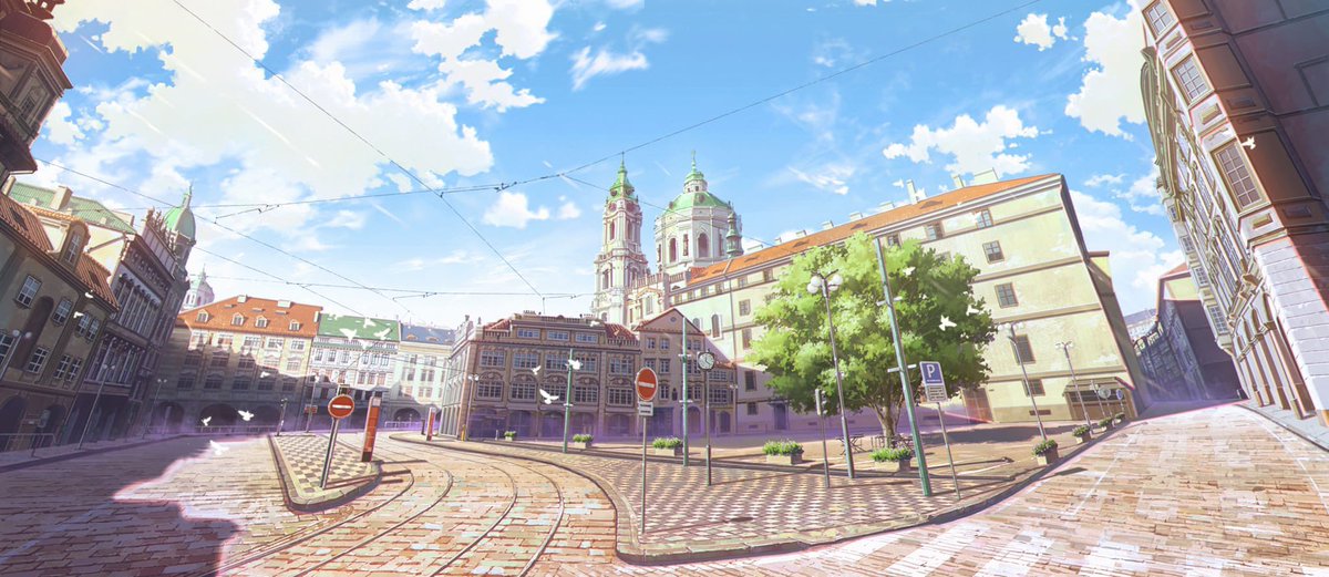 Pigsomedom's tweet photo. #PortfolioDay
Hi I’m Pigsomedom ,i'm an artist based in Bangkok,I work about Background paint for anime games and PV,nice to meet you.✨ https://t.co/EME1EMOc0z