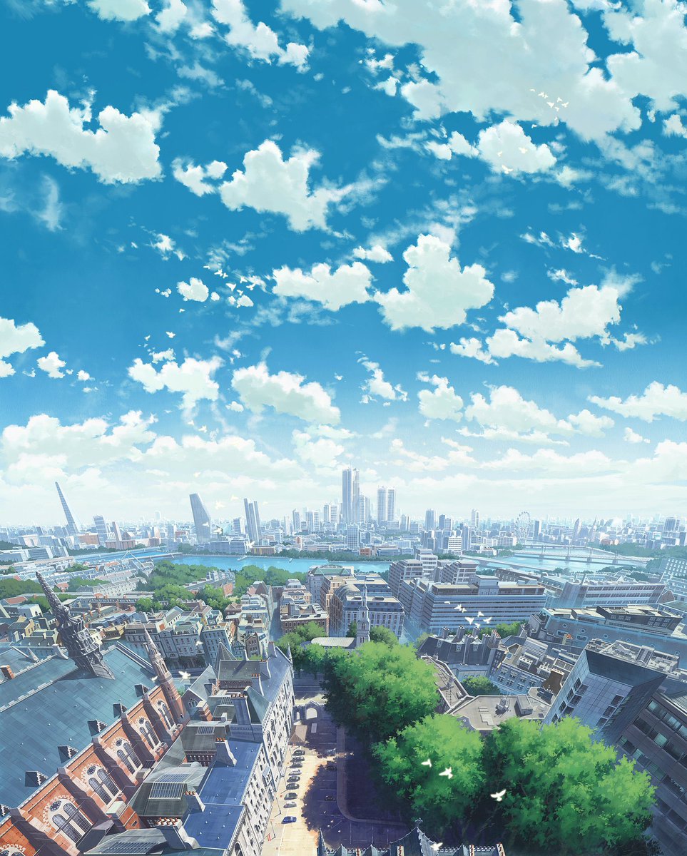 Pigsomedom's tweet photo. #PortfolioDay
Hi I’m Pigsomedom ,i'm an artist based in Bangkok,I work about Background paint for anime games and PV,nice to meet you.✨ https://t.co/EME1EMOc0z