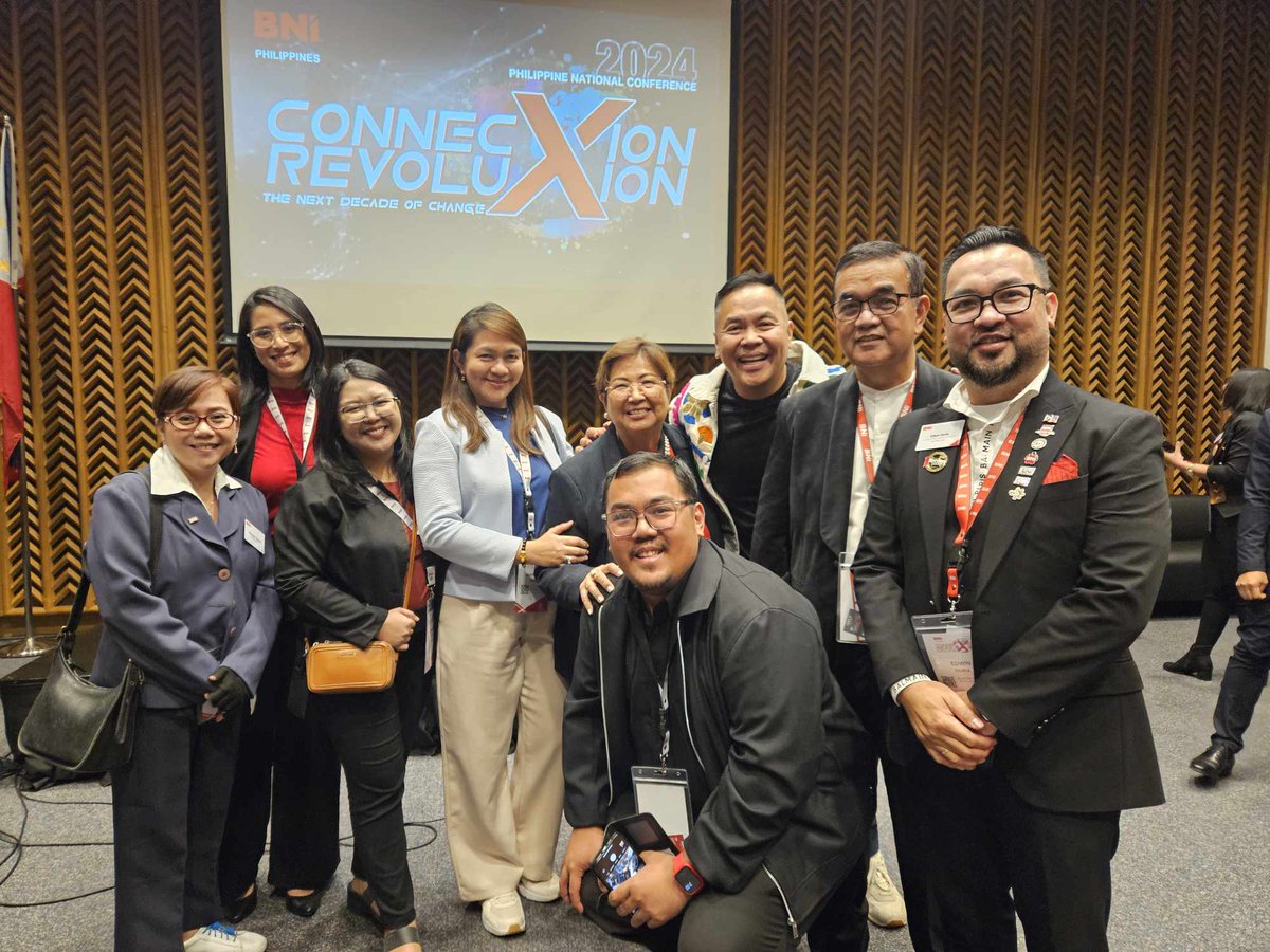 jmllovit's tweet photo. Sharing my favorite 📷 snaps from the #BNIPNC2024 with Team @getemerge and Team BNI Magnificent - Ortigas, Philippines!

Congratulations, BNI Philippines, on this successful 2-day event! https://t.co/gppgGuMnl0