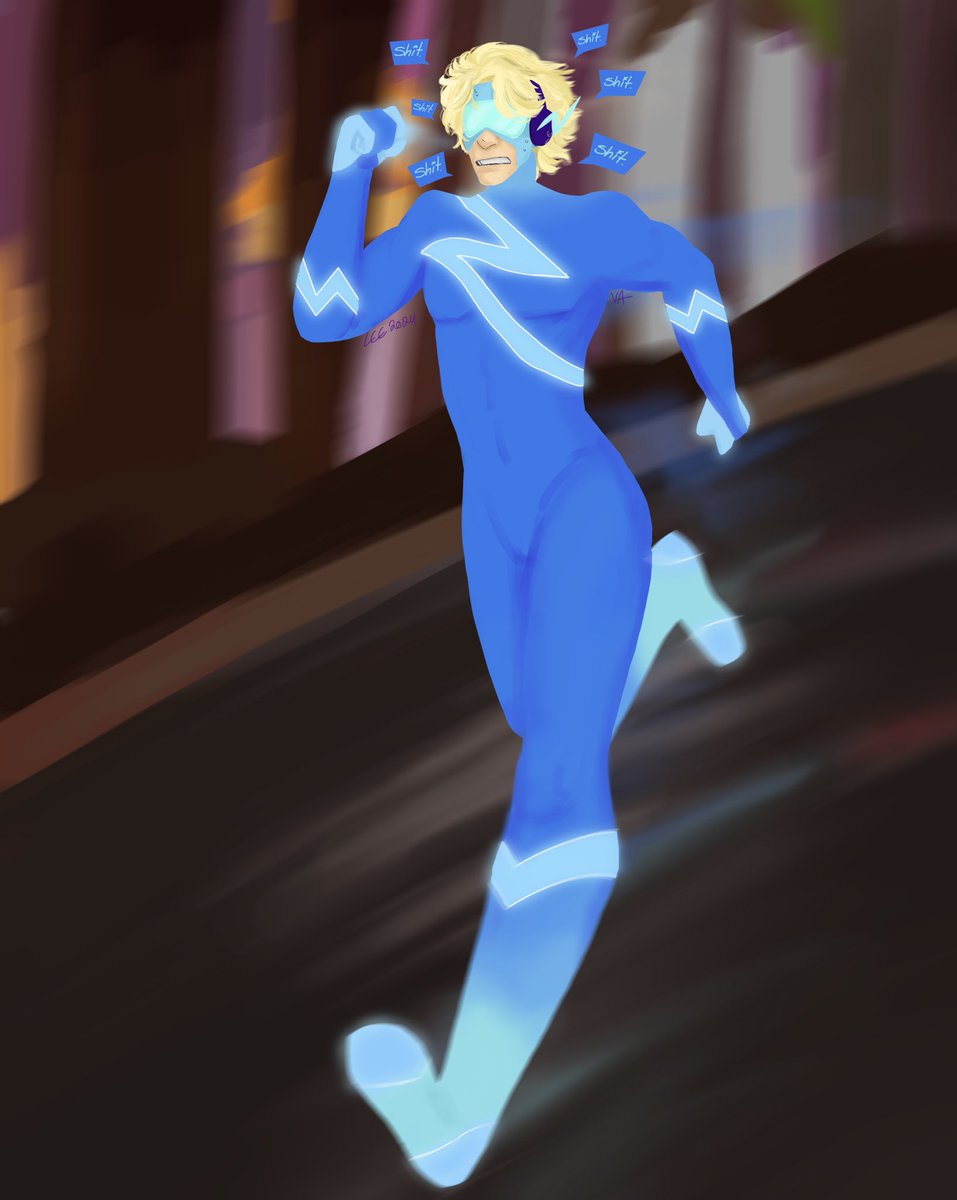 thatoneemopers2's tweet photo. ART FIGHT ATTACK
SPEEDSTER LATE FOR A MEETING? DAMN!
For my friend @IzuMezzo !!!
#artfight #artfight2024 #artfightstardust #artfightattack #flashoc #notmyoc https://t.co/XkwPaOjSD5