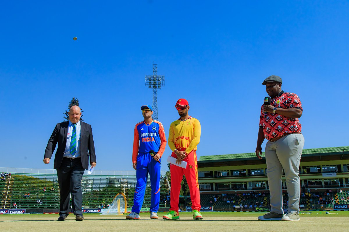 CastleCornerZW's tweet photo. All eyes on Tomorrow!
Zimbabwe is set to dazzle against India in the third T20I. 🏏
Can they lead the series? #PaintHSCRed
#ZIMvIND
#Chevrons https://t.co/70Sq5DAFMd