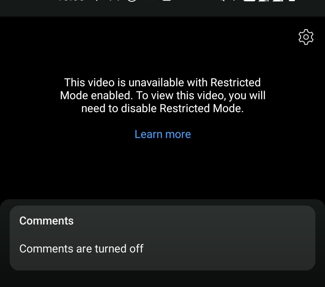 philippkanape's tweet photo. @esa @ESA_transport @ArianeGroup @Arianespace @CNES @DLR_en @DLR_SpaceAgency @YouTube @TeamYouTube Why is it needed to deactivate YouTube restricted mode to watch the livestream? 

For people in schools, universities, etc. this might become an issue. https://t.co/9VSMyntRot