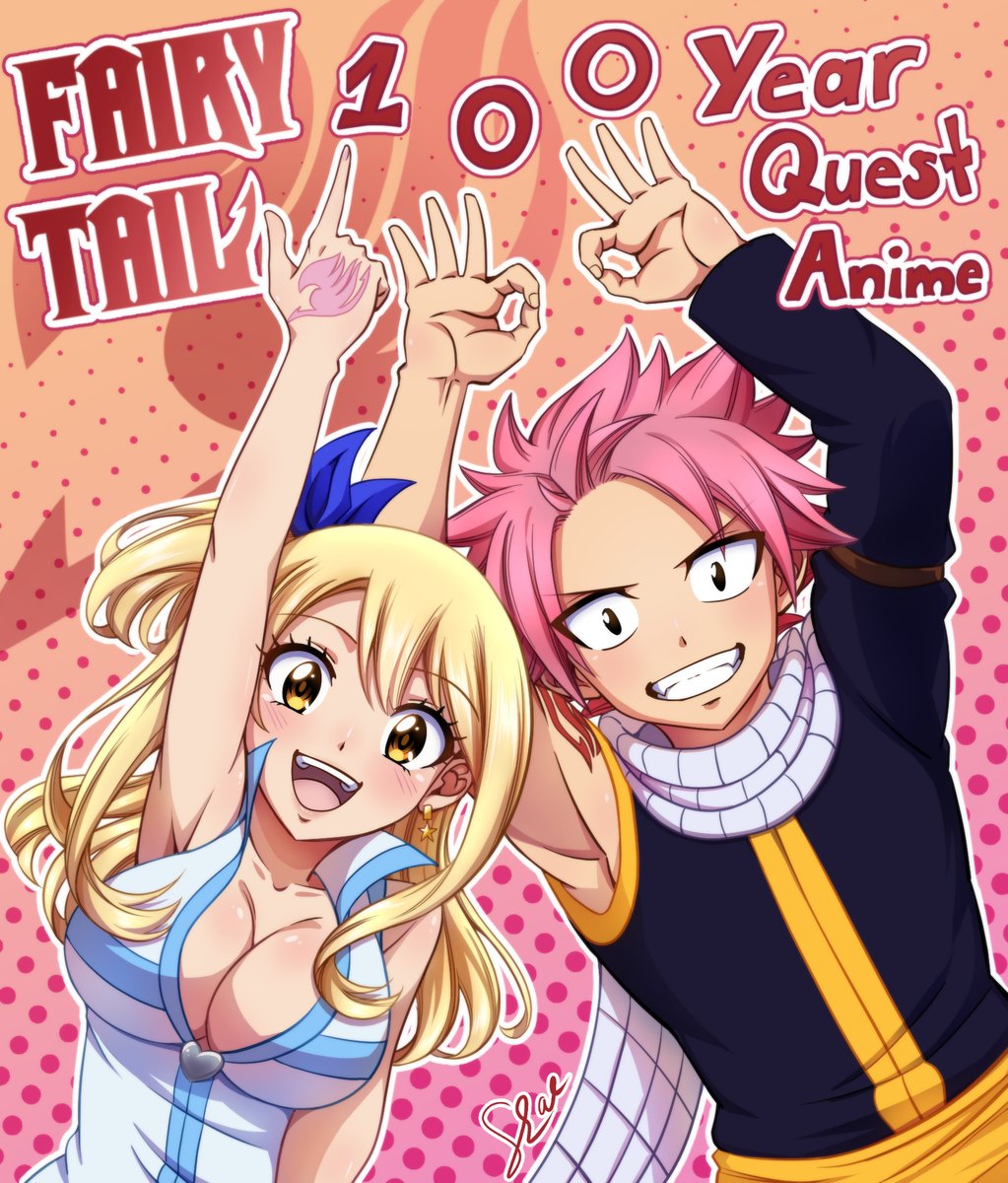 SabyraZac's tweet photo. Welcome back Fairy Tail ❤
It feels like coming home 👆🏼✨

Art by me~
-
#FairyTail100YearsQuest #FAIRYTAIL100年クエスト開始  #fanart #Nalu #NatsuDragneel #LucyHeartfilia https://t.co/tQ0s4uqQp1