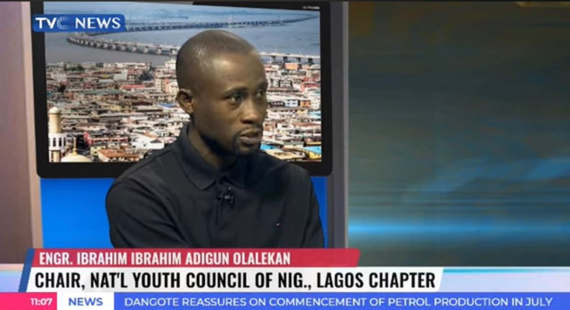 NYCNLagos001's tweet photo. Engr Adigun Ibrahim Olalekan, Chairman of NYCN Lagos State Chapter, appeared on TVC's "Morning Show" earlier today, discussing youth empowerment in the digital age. https://t.co/VrQmQPLQGT