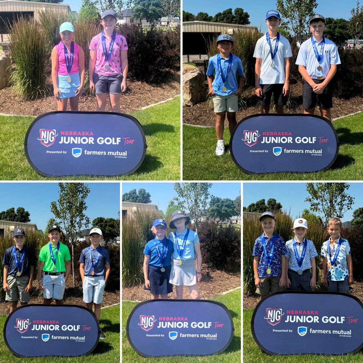 NebJuniorGolf's tweet photo. Our 9-hole divisions are finished up at Indianhead GC! 🥇🥈🥉

Congrats and great playing to all of today’s top-finishers from the event. We will see you at your next one! 

Results 📲 https://t.co/1AbhBWwBJD https://t.co/StT8tB1NjZ