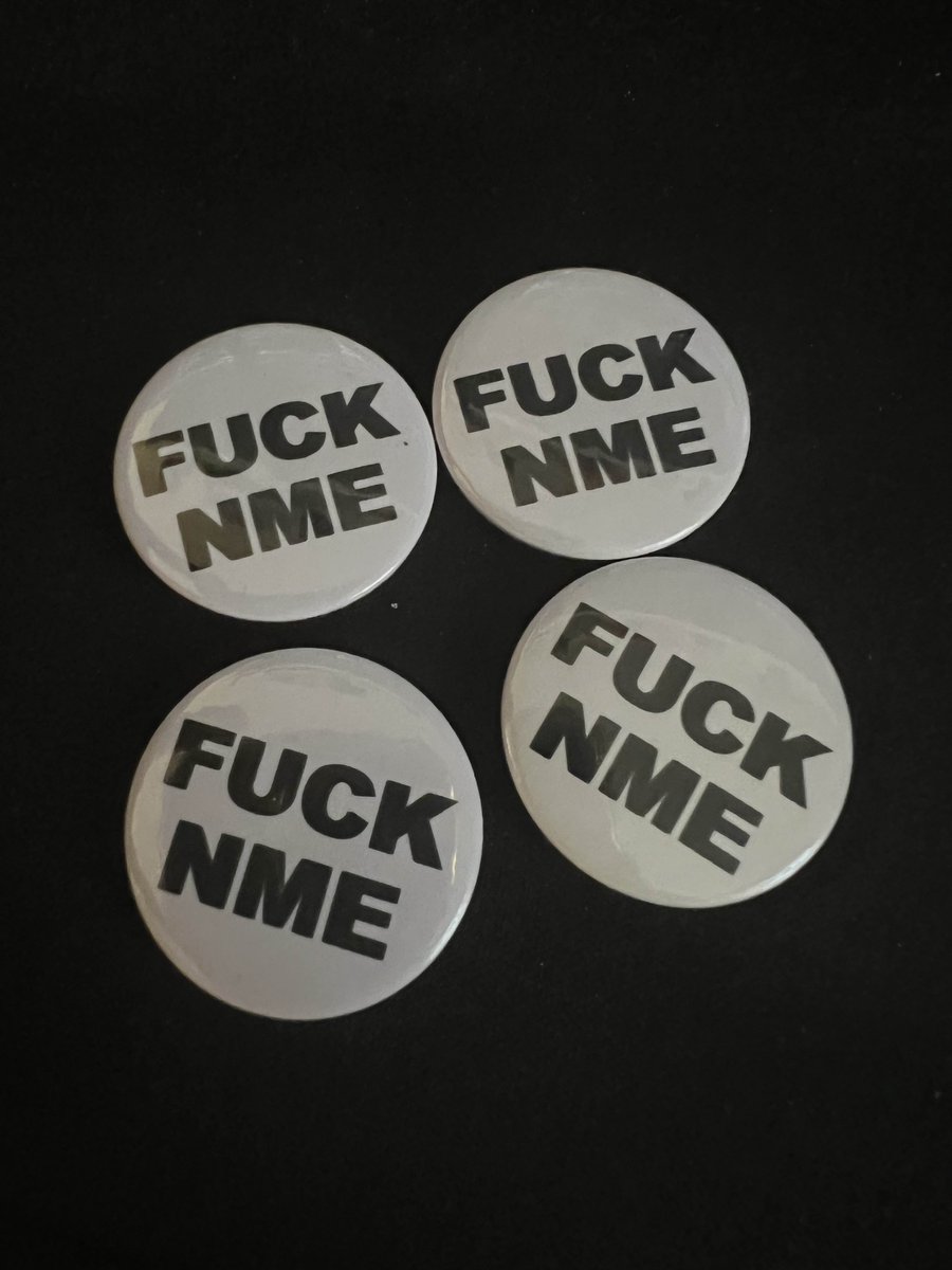 AstroAlex88's tweet photo. Made some pin badges for some friends and I to wear at the upcoming @milburnmusic gigs #fucknme #forzamilburn https://t.co/Tc4EbF95pg
