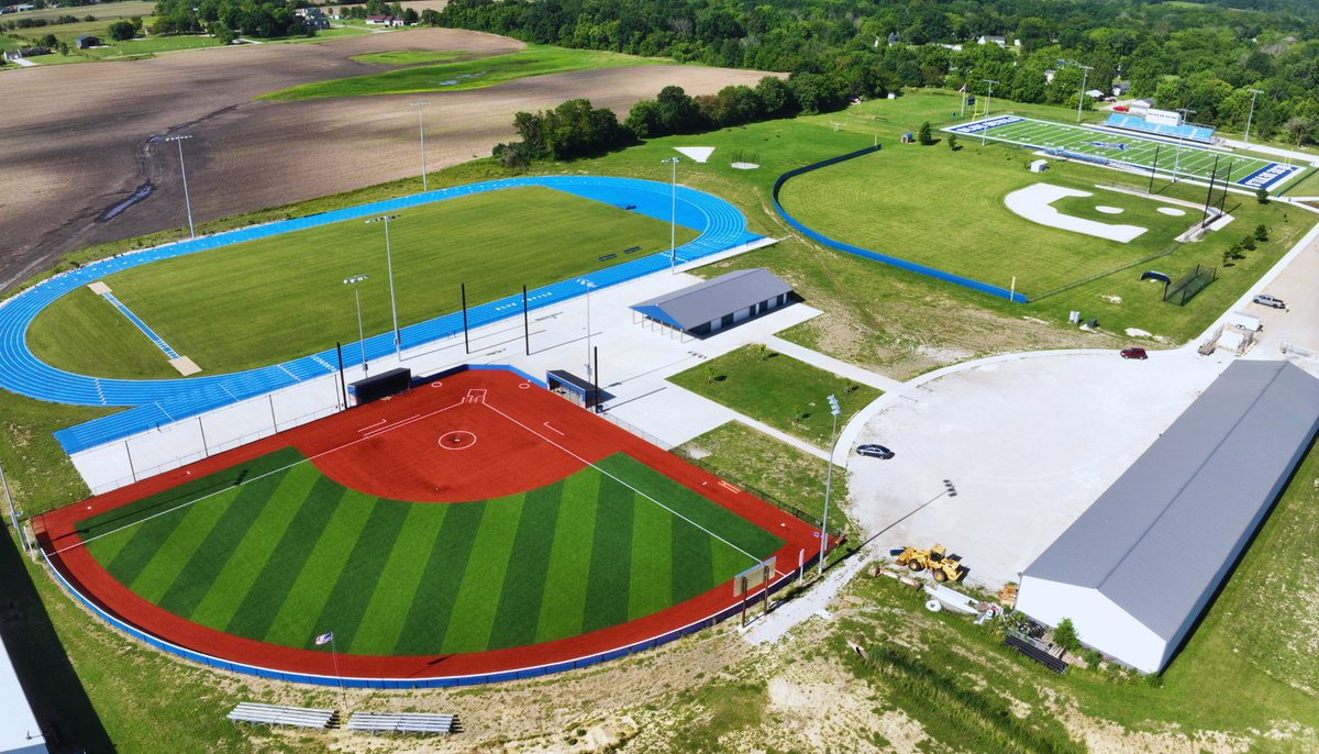 ByrneAndJones's tweet photo. With a little bit of dirt and hard work, any vision can be brought to life! Byrne & Jones Sports is honored to collaborate with @BHRABlueDevils, delivering a complex where Blue Devils can excel across multiple sports.
#TurfFields #NaturalFields #TrackConstruction https://t.co/gOtsMJcRtp