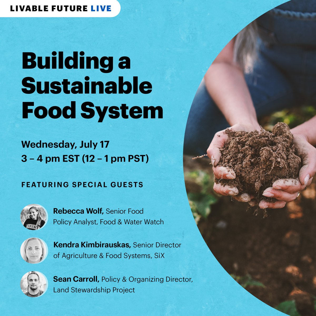 Food & Water Watch (@foodandwater) on Twitter photo We need a food system that offers better than Big Ag. At the Livable Future Live event on 7/17, we’ll learn from experts at <a href="/stateinnovation/">State Innovation Exchange (SiX)</a> and <a href="/LSPnow/">Land Stewardship Project</a> as well as our own Rebecca Wolf about efforts towards sustainable and ethical food systems. RSVP: fwwat.ch/45VFxD0 We need a food system that offers better than Big Ag. At the Livable Future Live event on 7/17, we’ll learn from experts at <a href="/stateinnovation/">State Innovation Exchange (SiX)</a> and <a href="/LSPnow/">Land Stewardship Project</a> as well as our own Rebecca Wolf about efforts towards sustainable and ethical food systems. RSVP: fwwat.ch/45VFxD0