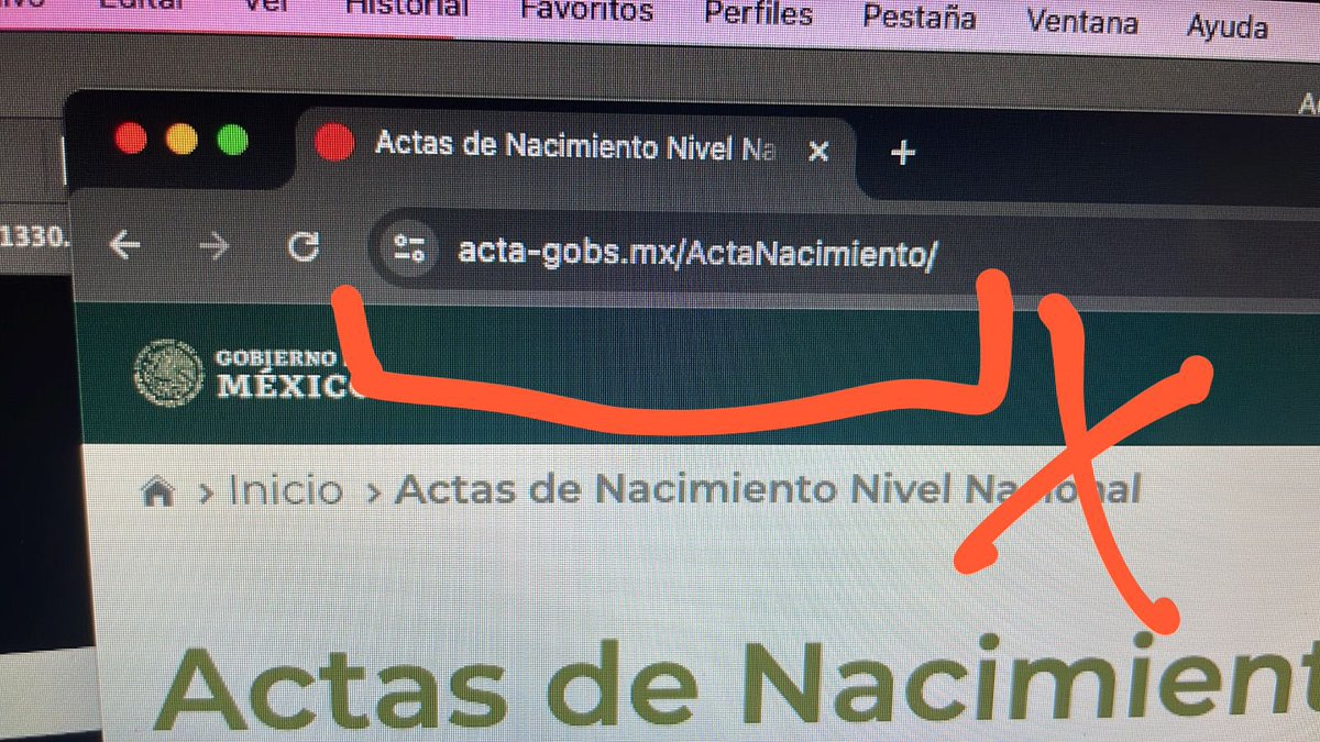 afalefe's tweet image. 🚨andan estafando con las actas de nacimiento 🚨
Justo hace rato me salió un tuit de @soy_sputnik sobre lo mismo y hace 10 minutos me llamó mi mamá para preguntarme si era normal que para que te dieran el acta tuvieras que depositar un SPEI. Le dije que no y chequé: