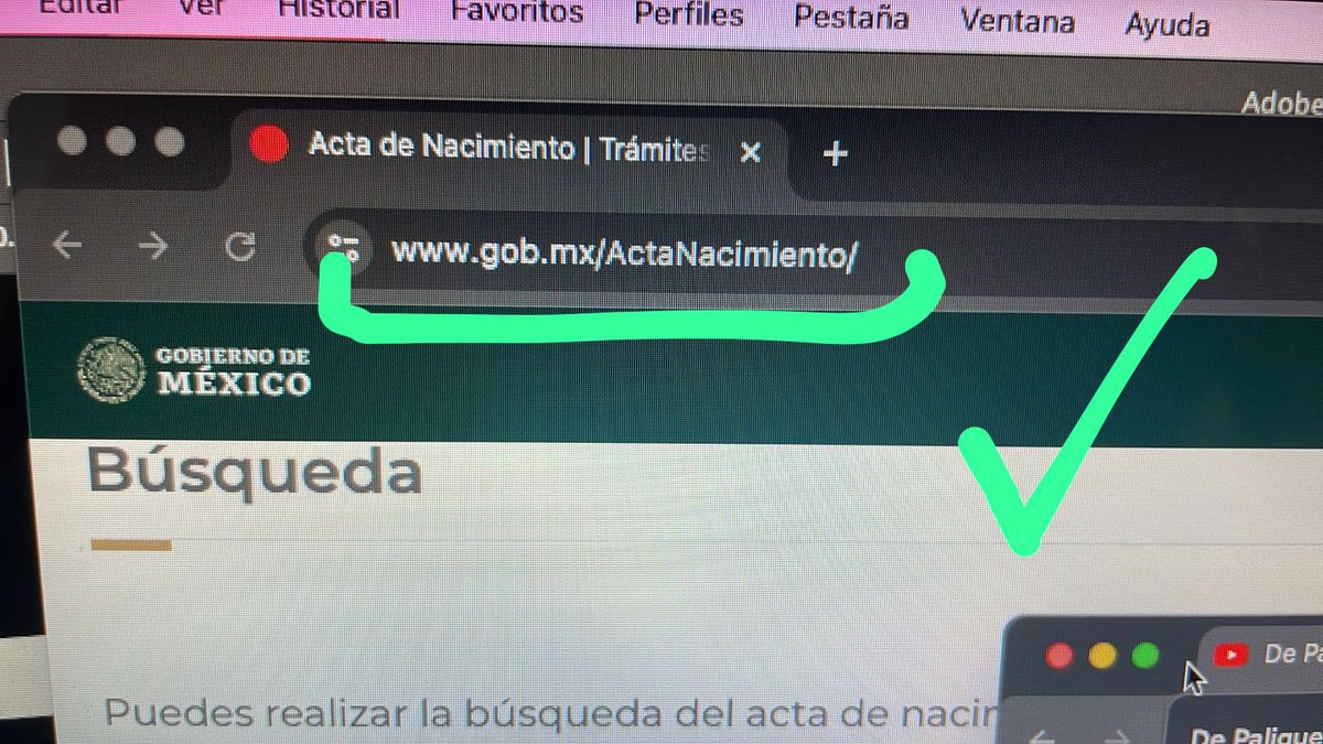 afalefe's tweet image. 🚨andan estafando con las actas de nacimiento 🚨
Justo hace rato me salió un tuit de @soy_sputnik sobre lo mismo y hace 10 minutos me llamó mi mamá para preguntarme si era normal que para que te dieran el acta tuvieras que depositar un SPEI. Le dije que no y chequé: