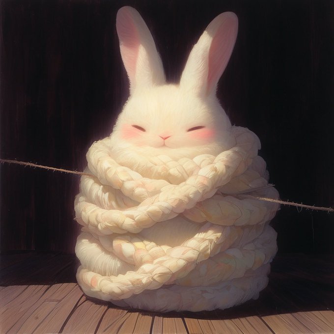 &ldquo;Pets&rdquo; 🪢🐰😊 #NijiJourney #midjourney #aiart https://t.co/mML5B61uwA<a href="/tag/nijijourney"class="tags">#NijiJourney</a><a href="/tag/midjourney"class="tags">#midjourney</a><a href="/tag/aiart"class="tags">#aiart</a>