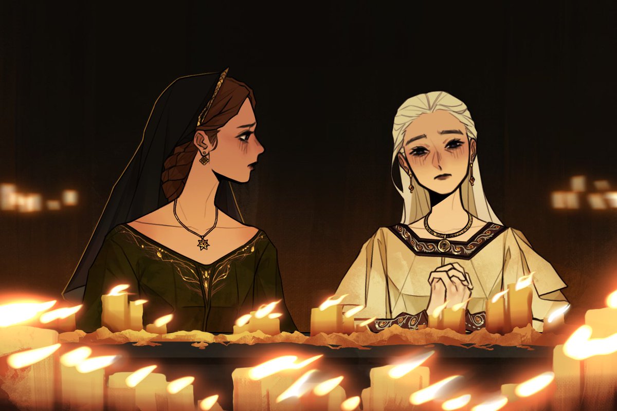 kunniho's tweet image. i’m still haunted by those open wounds / i won’t express them truly to you
#hotd #houseofthedragon #rhaenyra #alicent #rhaenicent