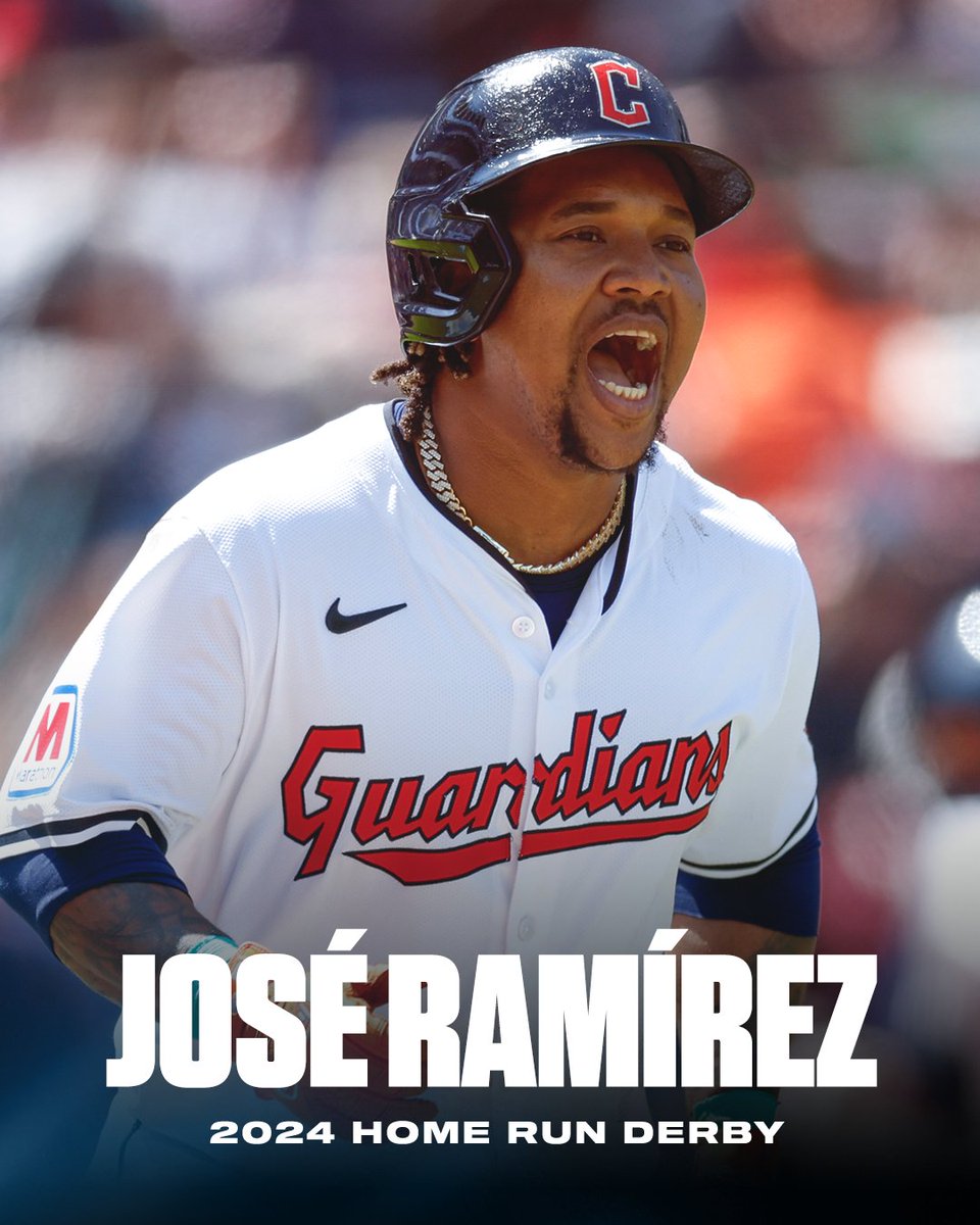 SportsCenter's tweet photo. José Ramírez is the latest player to join the stacked Home Run Derby field 💥 

Only two spots remain 👀 https://t.co/pDvQmtjsUa
