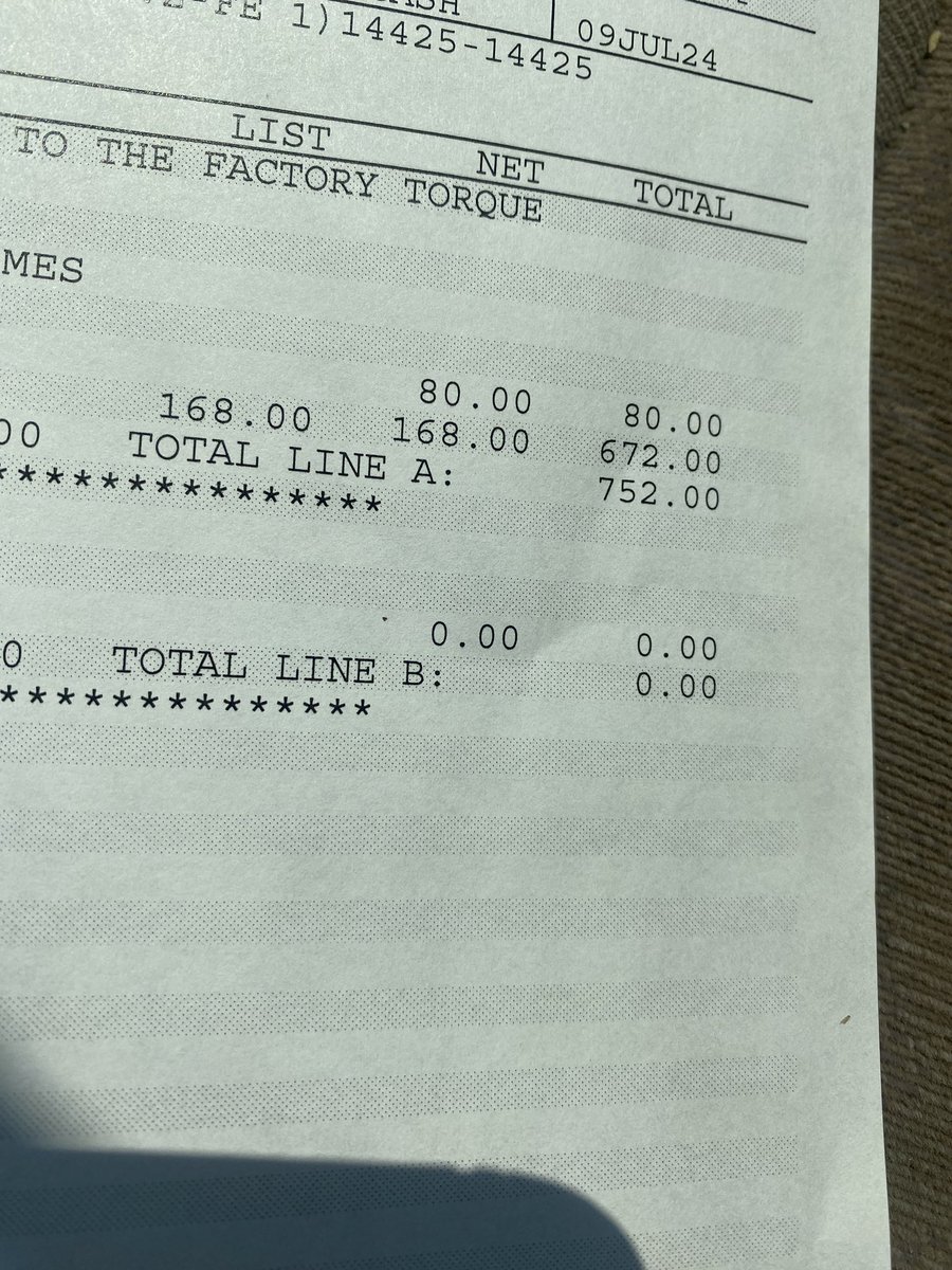 brim006's tweet image. My dad bought a new Tacoma in 2003 during a “free tires for life” promotion. He took it as a challenge. He’s followed all the maintenance requirements to a T and is still pulling new tires from them 21 years later 😂. This is his 9th set, so 8 free sets. Legend