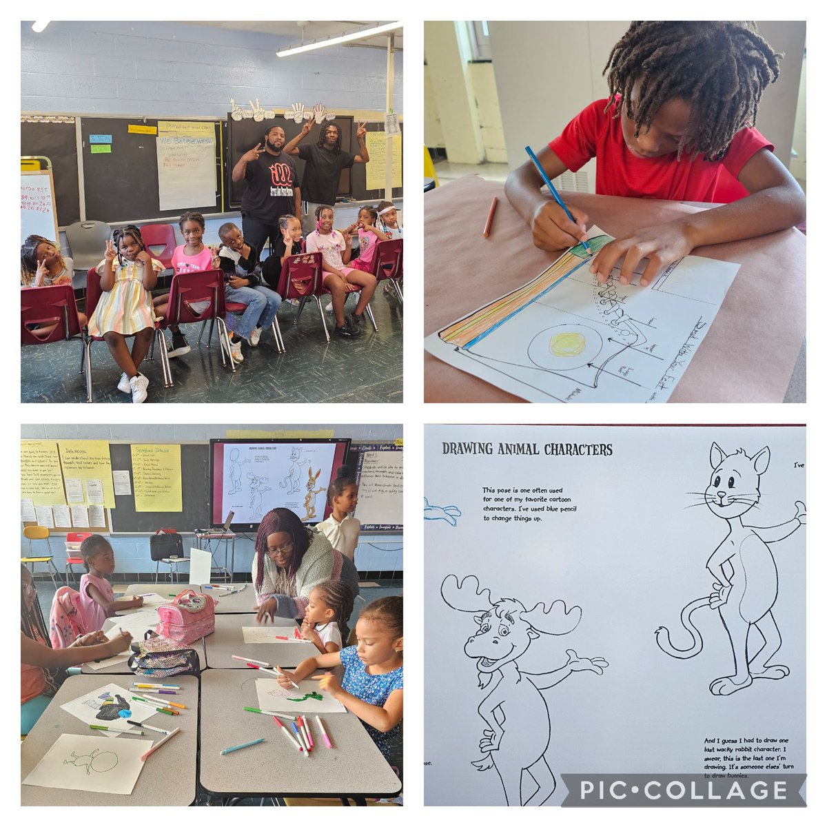 This afternoon, I visited Hazelwood to check out their Arts for Learning enrichment program. The creativity there was impressive.
